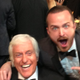 Illustration for article titled Heres an adorable picture of Dick Van Dyke with a very, very happy Aaron Paul